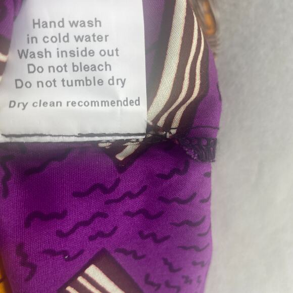 Mae Otti Flowy Flare Womens Dress Colorful 2XL Cotton Art Abstract - Picture 14 of 16